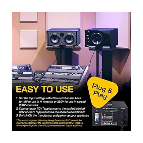 ELC T1000 1000 W convertidor de voltaje 3000 Watt_3