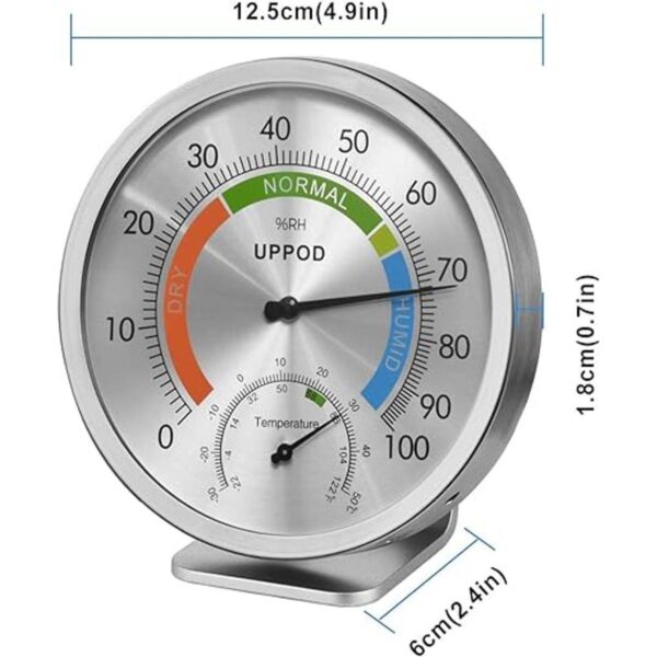 LittleGood Higrómetrotermómetro indicador de humedad