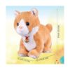 Gato robot amarillo de peluche de gato interactivo con_4