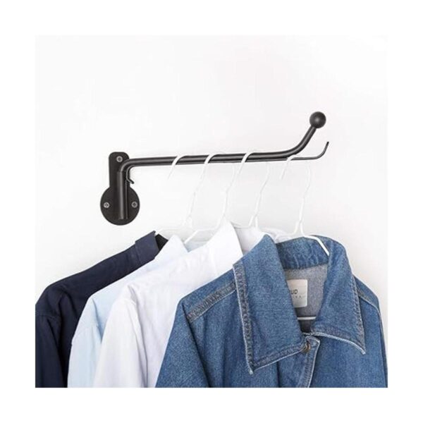 Mkono Percha de ropa para montar en la pared con soporte