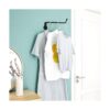 Mkono Percha de ropa para montar en la pared con soporte