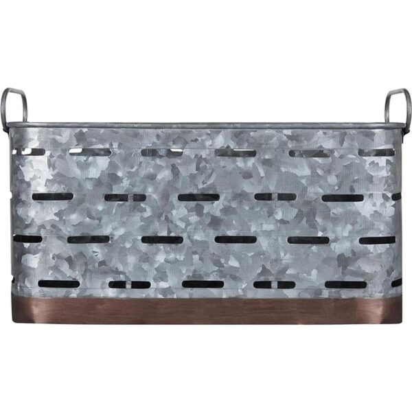 MyGift Soporte de utensilios de metal galvanizado para_3