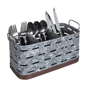 MyGift Soporte de utensilios de metal galvanizado para_1