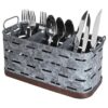 MyGift Soporte de utensilios de metal galvanizado para_5
