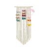 Mkono Soporte para moño de macramé para colgar con clips_1