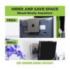 HIDEit Mounts Soporte MiniU para Mac Mini patentado en_2