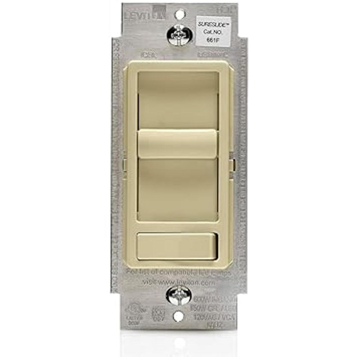 Leviton 661F10I SureSlide Mando de ventilador 15 A 1