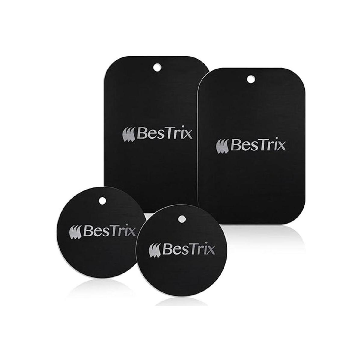 Bestrix Placa de metal para montaje magnético con