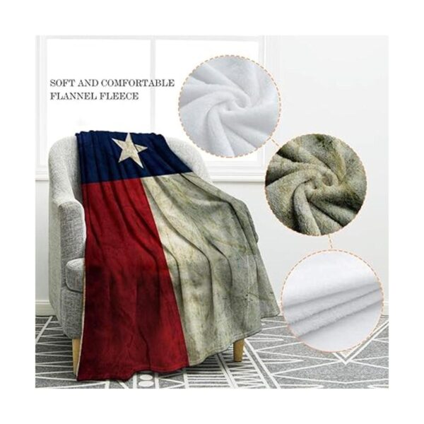 Manta de bandera estadounidense de Jekeno suave y cálida_2