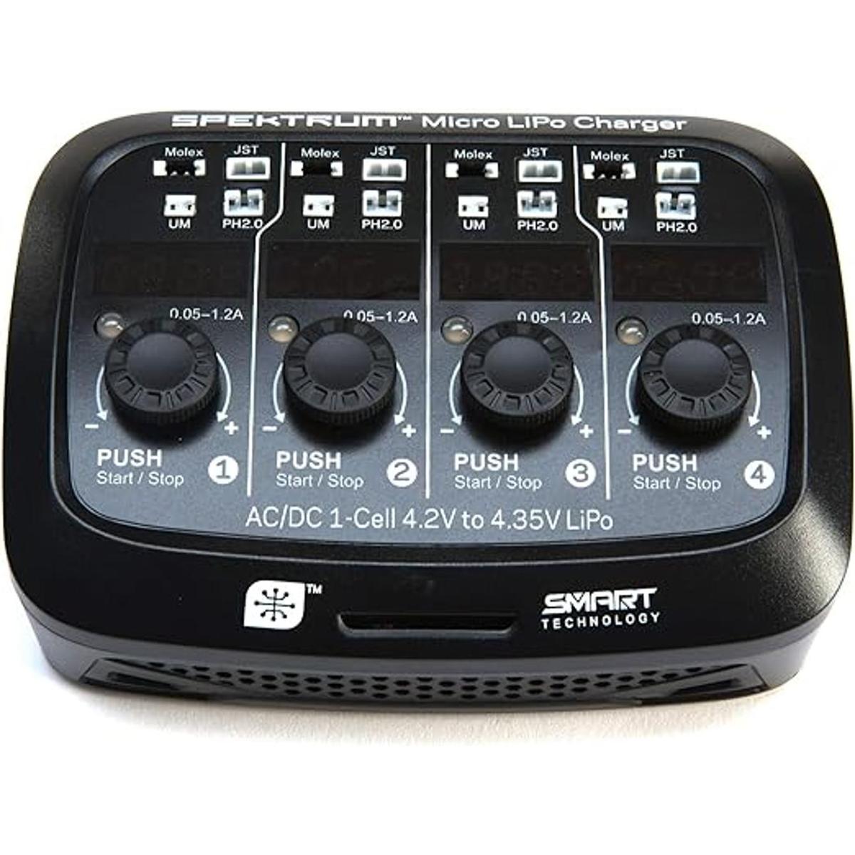 Spektrum S44 Cargador inteligente Cargador de batería de
