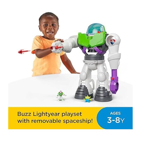 Imaginext Disney Toy Story Buzz Lightyear Robot Playset_2