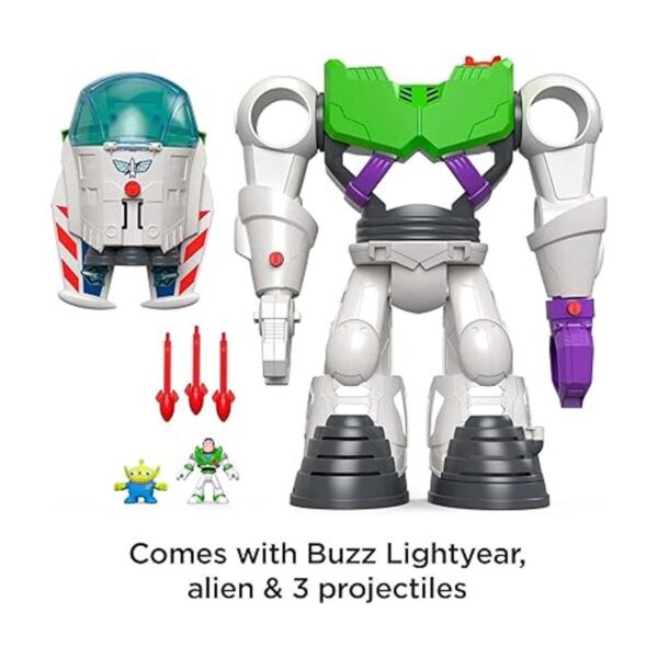 Imaginext Disney Toy Story Buzz Lightyear Robot Playset_5