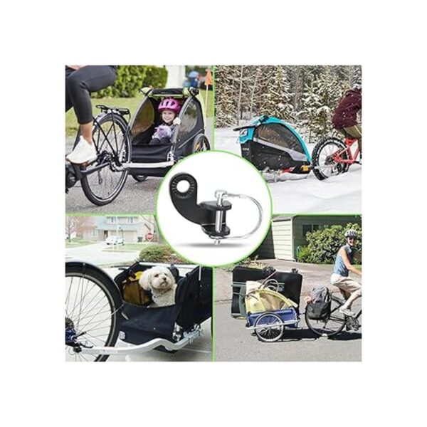 Mofeez Acoplador de enganche de remolque de bicicleta para_4
