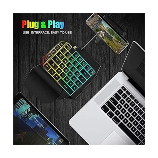 FELiCON Combinación de teclado y ratón para juegos con una