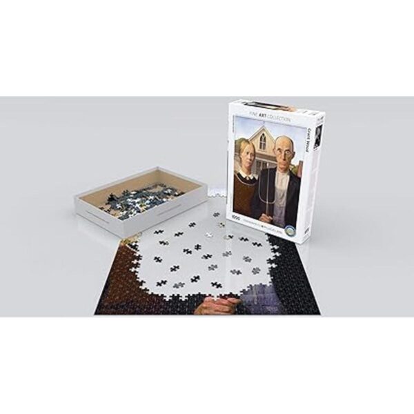 Puzzle de 1000 piezas American Gothic by Grant Wood_3
