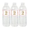 Etiquetas adhesivas para botella de agua de 2 cumpleaños_1