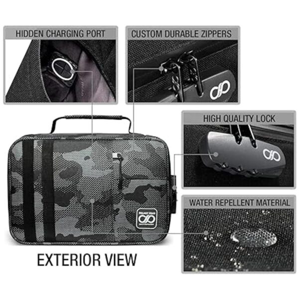 HELMET HEAD Estuche extra grande a prueba de olores