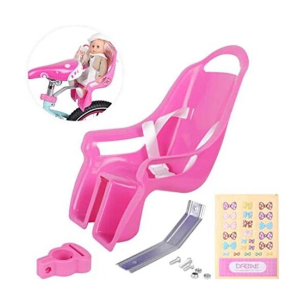 DRBIKE Asiento de bicicleta para bebé con calcomanías