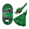 Kasonic Cable de extensión de 50 pies con 3 tomas_1