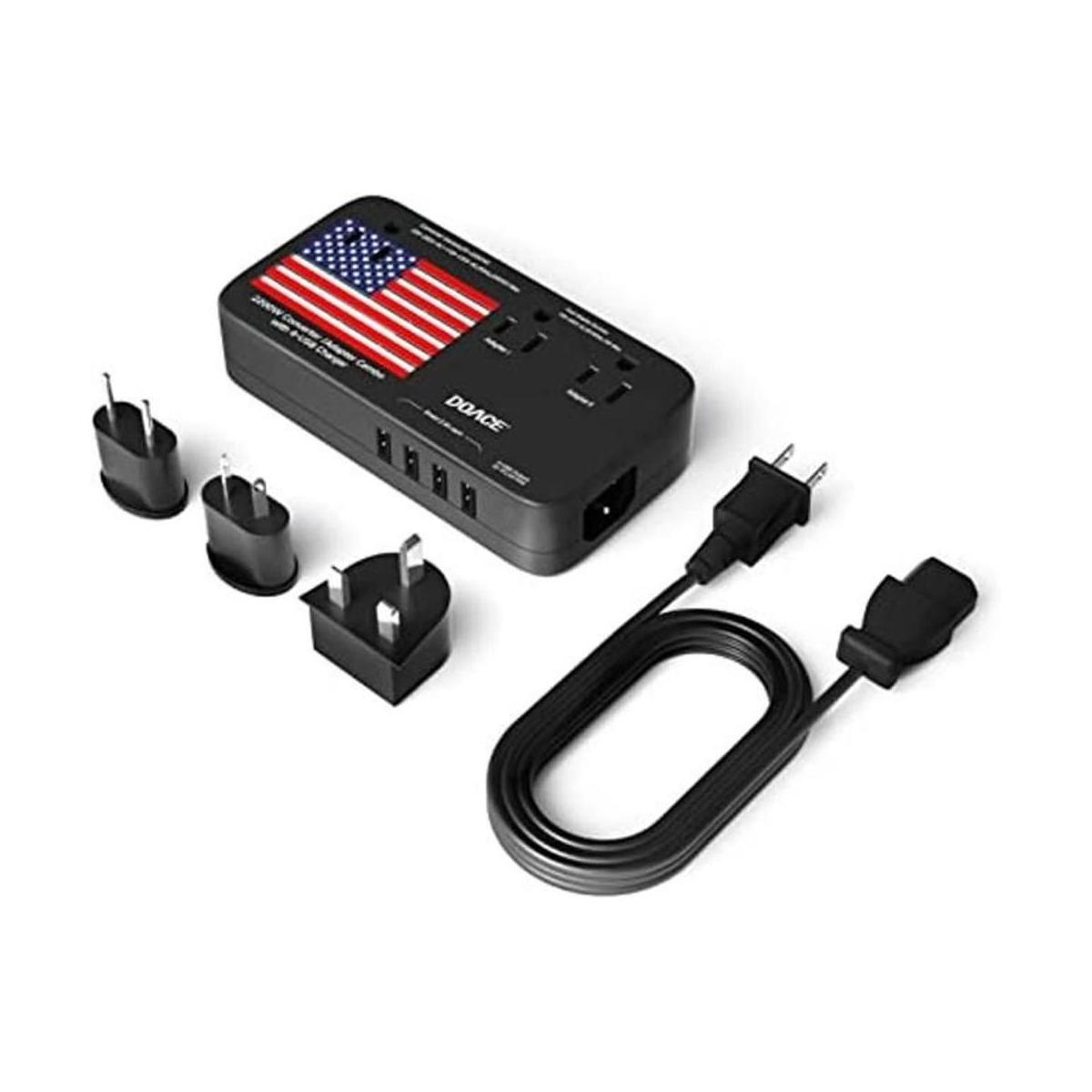 DoAce X11 Convertidor de voltaje de 2200 W convertidor