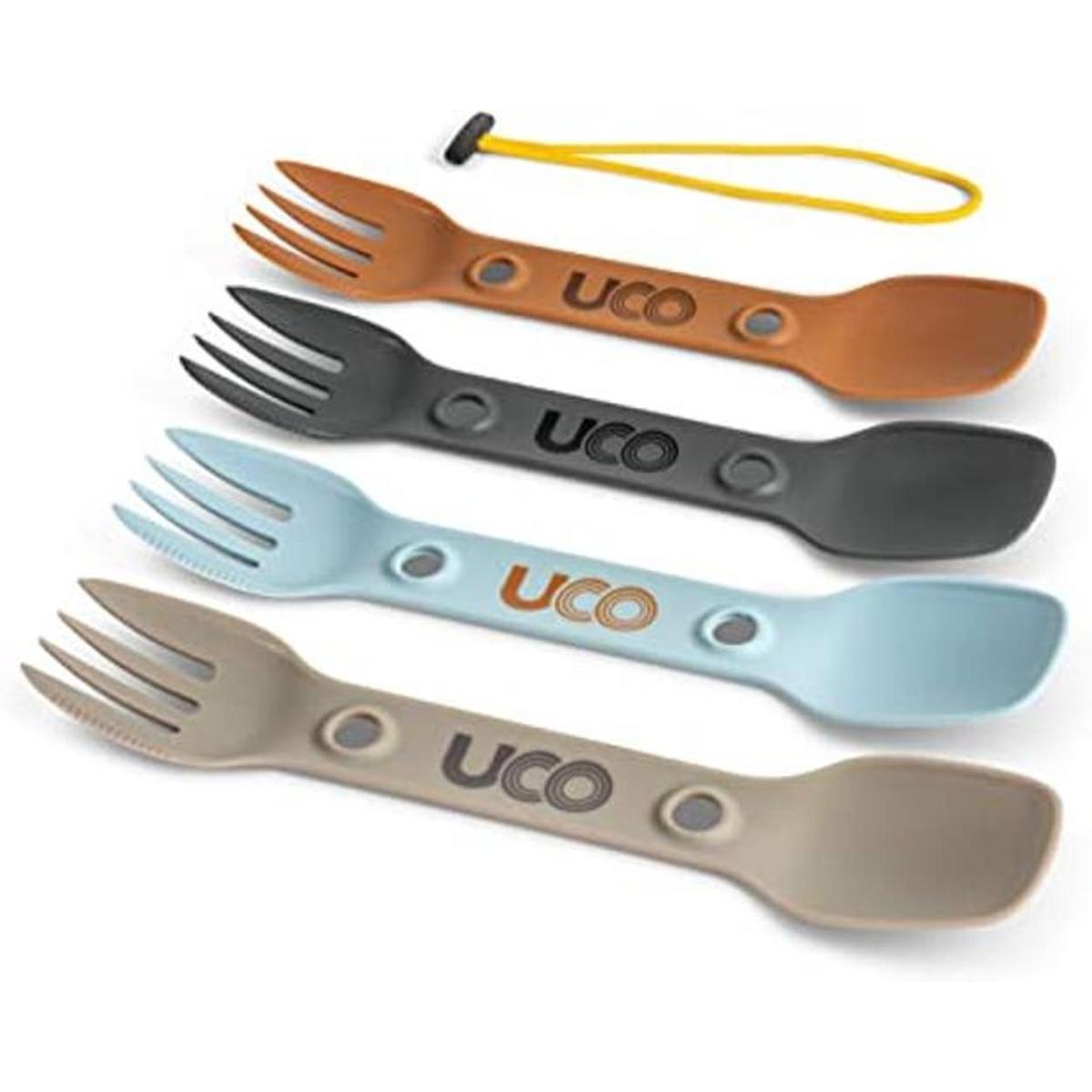 UCO Utility Spork 3 en 1 Combo cucharatenedor cuchillo