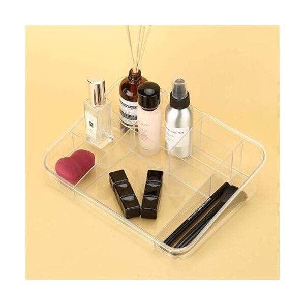 SUNFICON Bandeja organizadora de maquillaje vitrina de