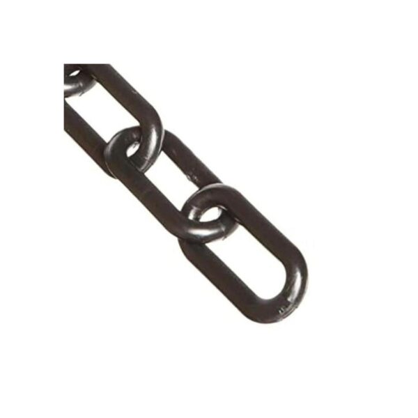 Mr. Chain Cadena de barrera de plástico negro diámetro_1