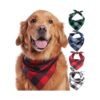 Odi Style Pañuelos de búfalo a cuadros para perros 4_1