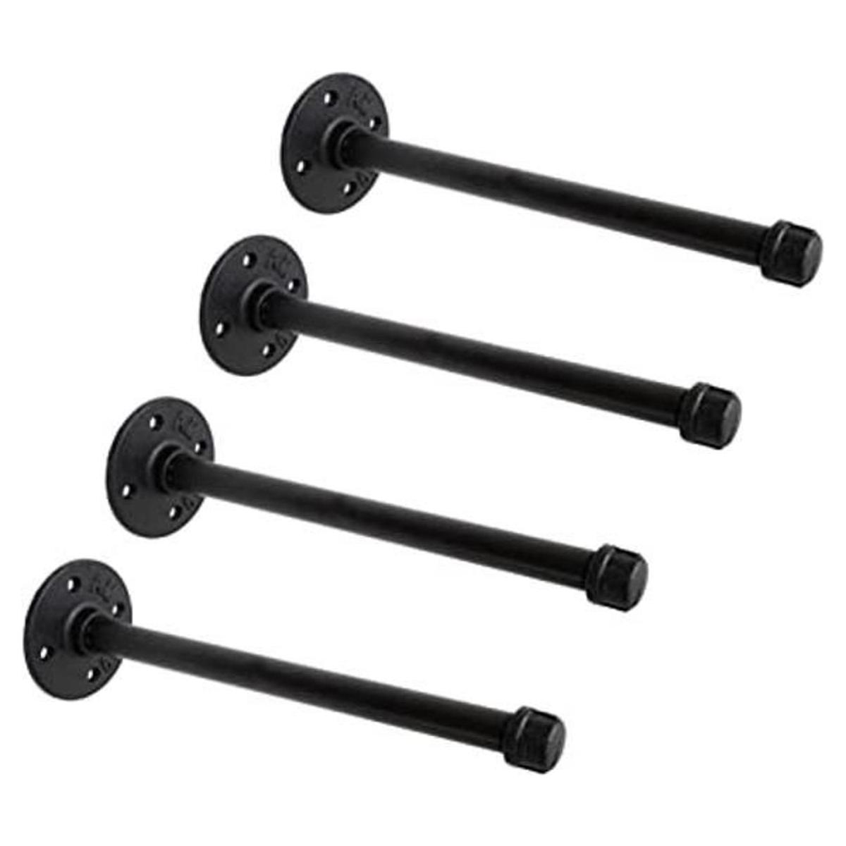 Home TZH Soporte de estante de 0.5 in 4 unidades