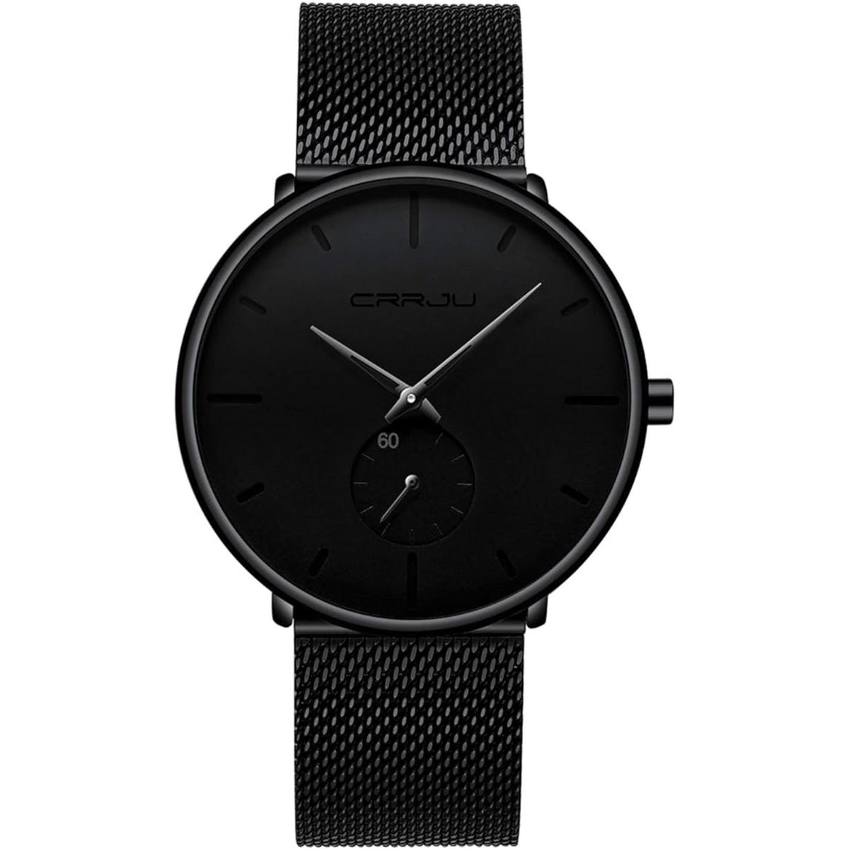 Mens Watches UltraThin Minimalist Waterproof Fashion