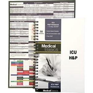 ICU Cuaderno HP con jabón de 2 días historial médico y_1