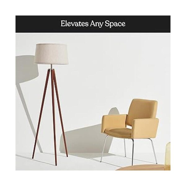 Brightech Emma Lámpara de pie LED lámpara alta con patas