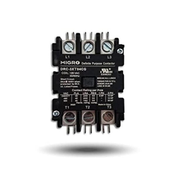 Contactor de uso definido de 50 amperios de 3 polos_1