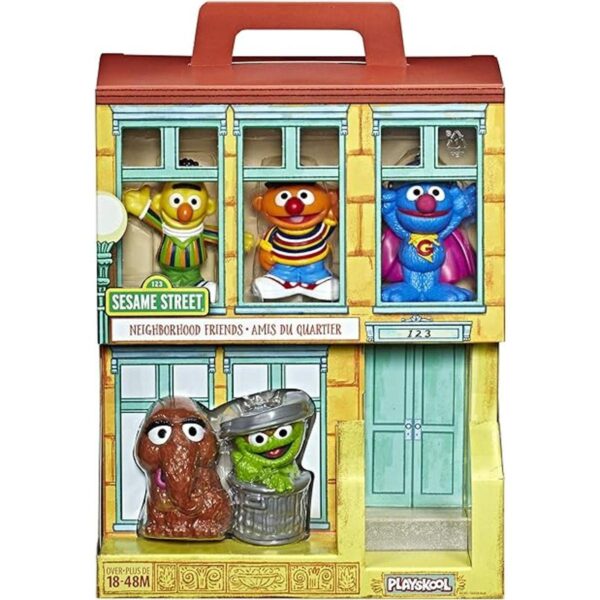 Sesame Street Neighborhood Friends incluye 5 figuras 3_2