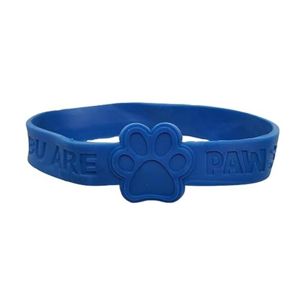 Dondor Pulseras de goma con estampado de patas pulsera de_4
