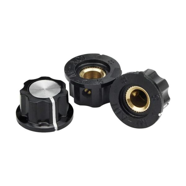 Pomos giratorios de control de volumen y potenciómetro de_2