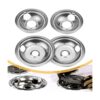 Paquete de 4 cuencos reflectores de acero inoxidable kit_1