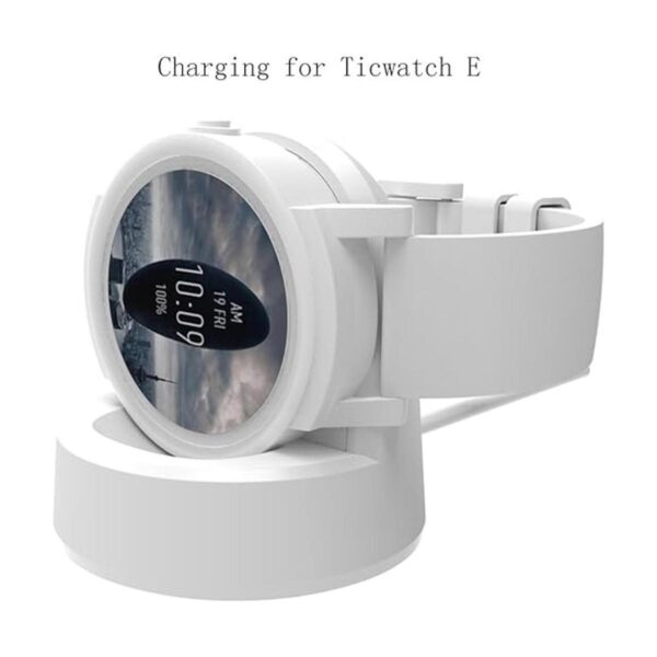 Ticwatch Cargador E y cargador Ticwatch S conexión de_3