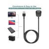 Kissmart Cable de carga compatible con Fitbit Charge 3_3