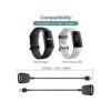 Kissmart Cable de carga compatible con Fitbit Charge 3_2