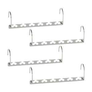 GEFTOL Perchas de metal para ahorrar espacio colgador