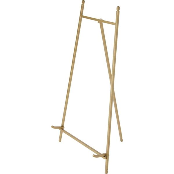 Bards Caballete de metal satinado en tono dorado 16_1