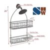 Organizador de baño y ducha para colgar._3