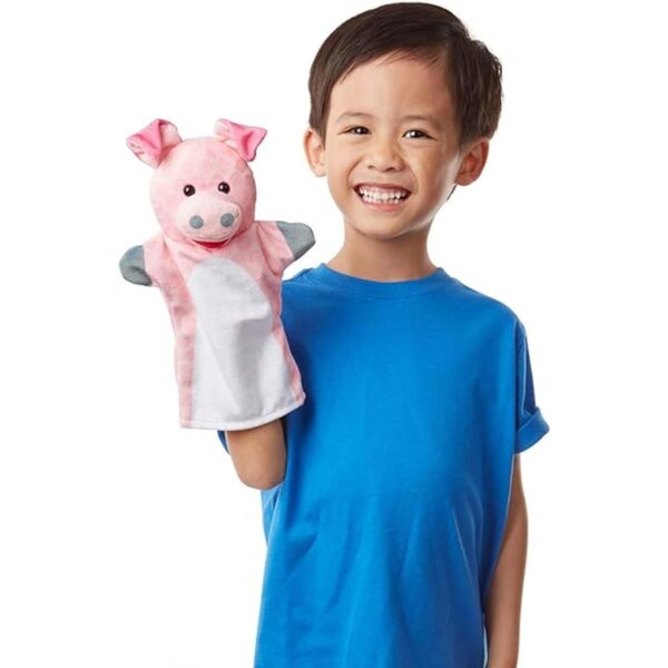 Melissa Doug Barn Buddies Hand Puppets juego de 6_5