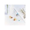 PH PandaHall 200 aretes de clip de latón de 5 colores con_5