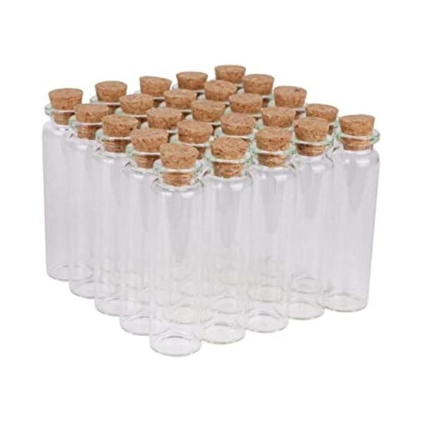 MaxMau Botellas de vidrio pequeñas de 0.7 fl oz frascos_1
