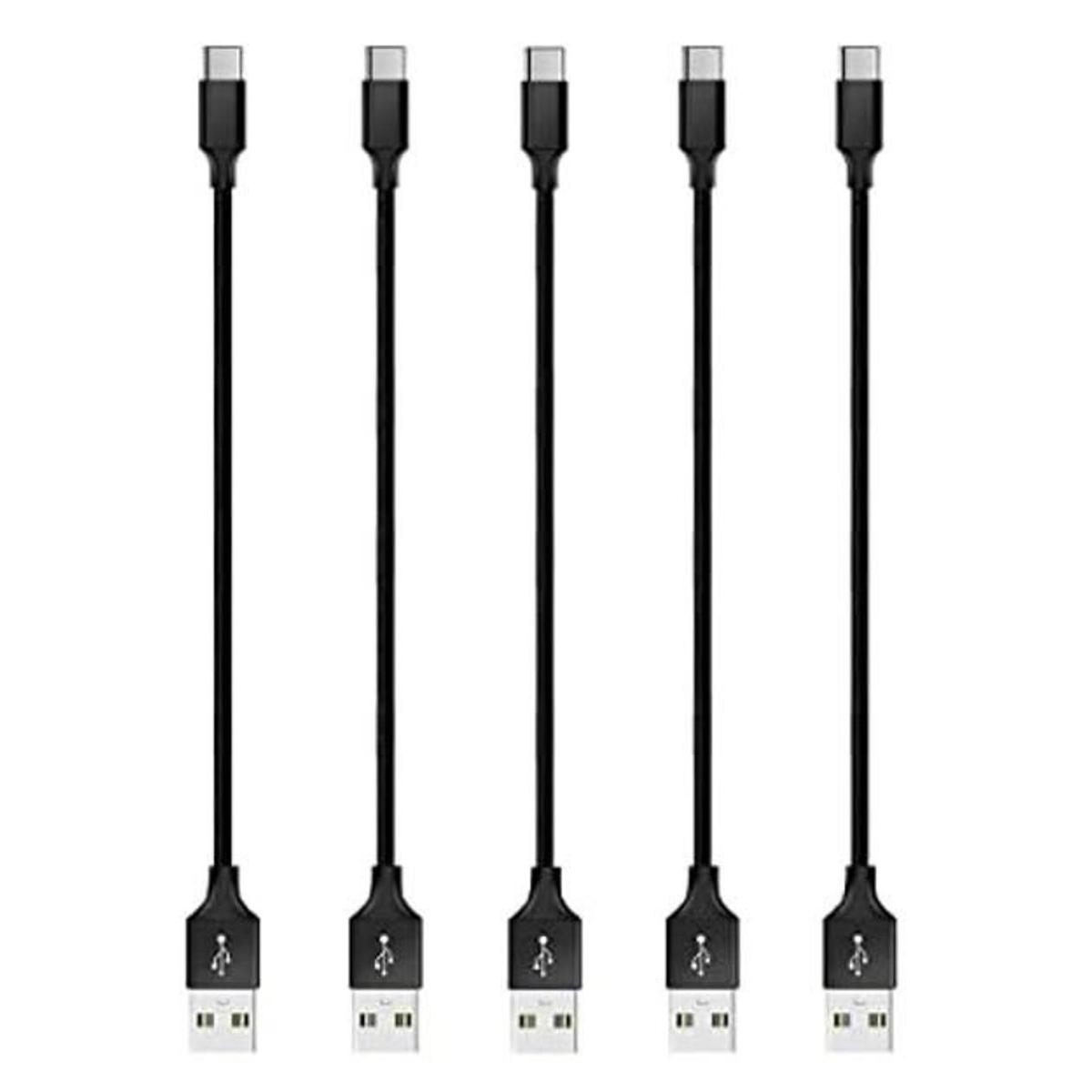 Cable USB tipo C Pantom 5Pack de 6 pulgadas USB 2.0 a