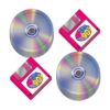 Suministros de fiesta de los años 90 servilletas de disco_1
