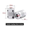 Saiper Acoplamientos flexibles 5 unidades Conector de