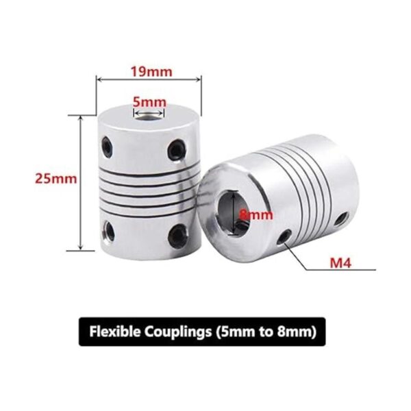 Saiper Acoplamientos flexibles 5 unidades Conector de